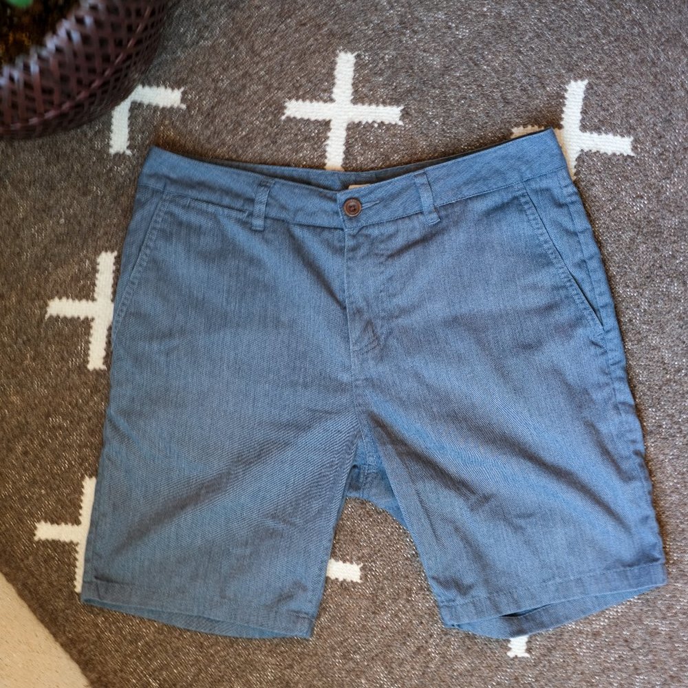 Katin Chino Short - 31" Waist, 8" Inseam, Heather Navy